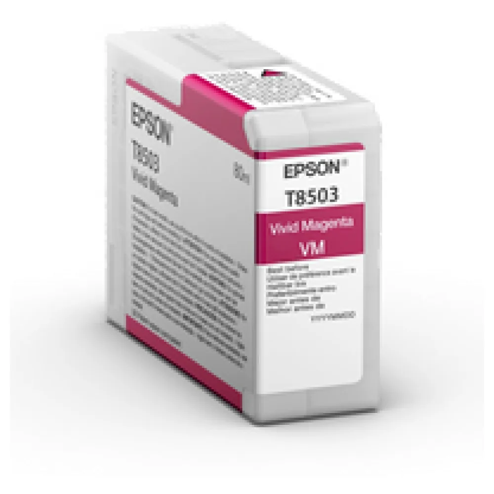 Original Epson C13T85030N / T8503 Tintenpatrone magenta – Bild 2