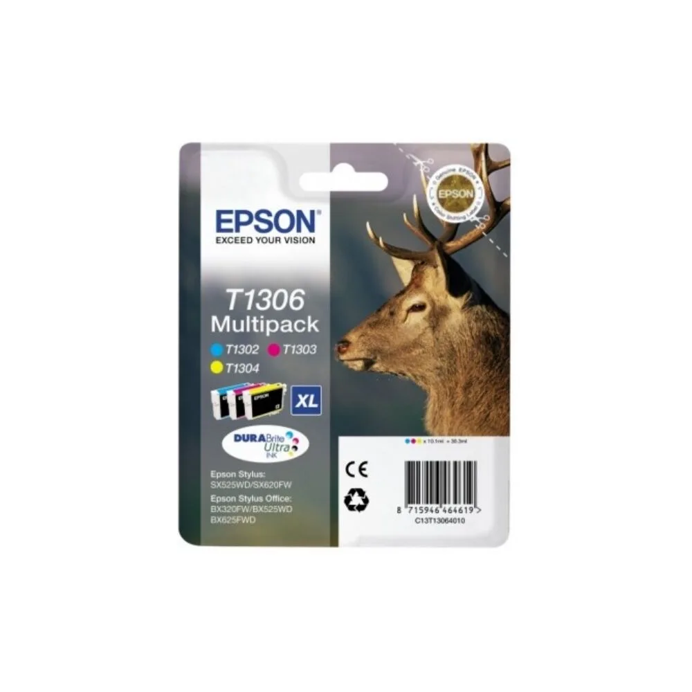 Original Epson C13T13064012 / T1306 Tintenpatrone Multipack