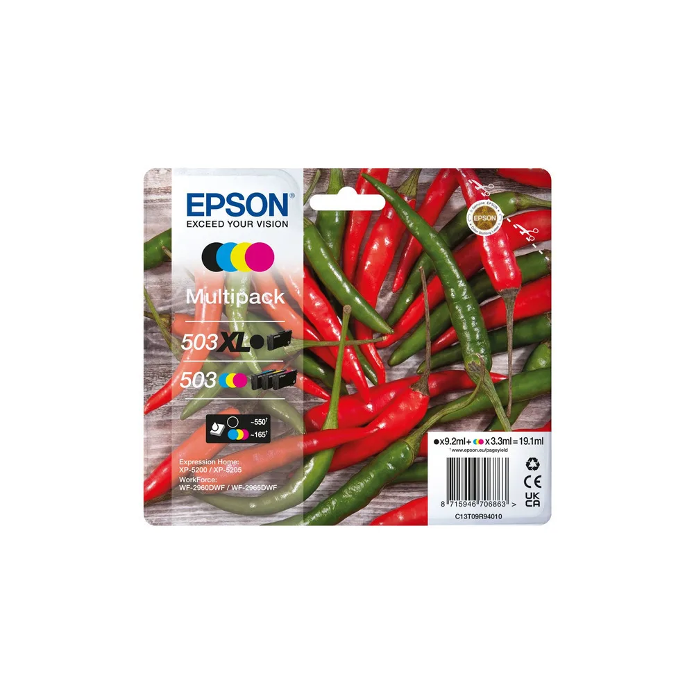 Original Epson C13T09R94020 / 503XL503 Tintenpatrone MultiPack