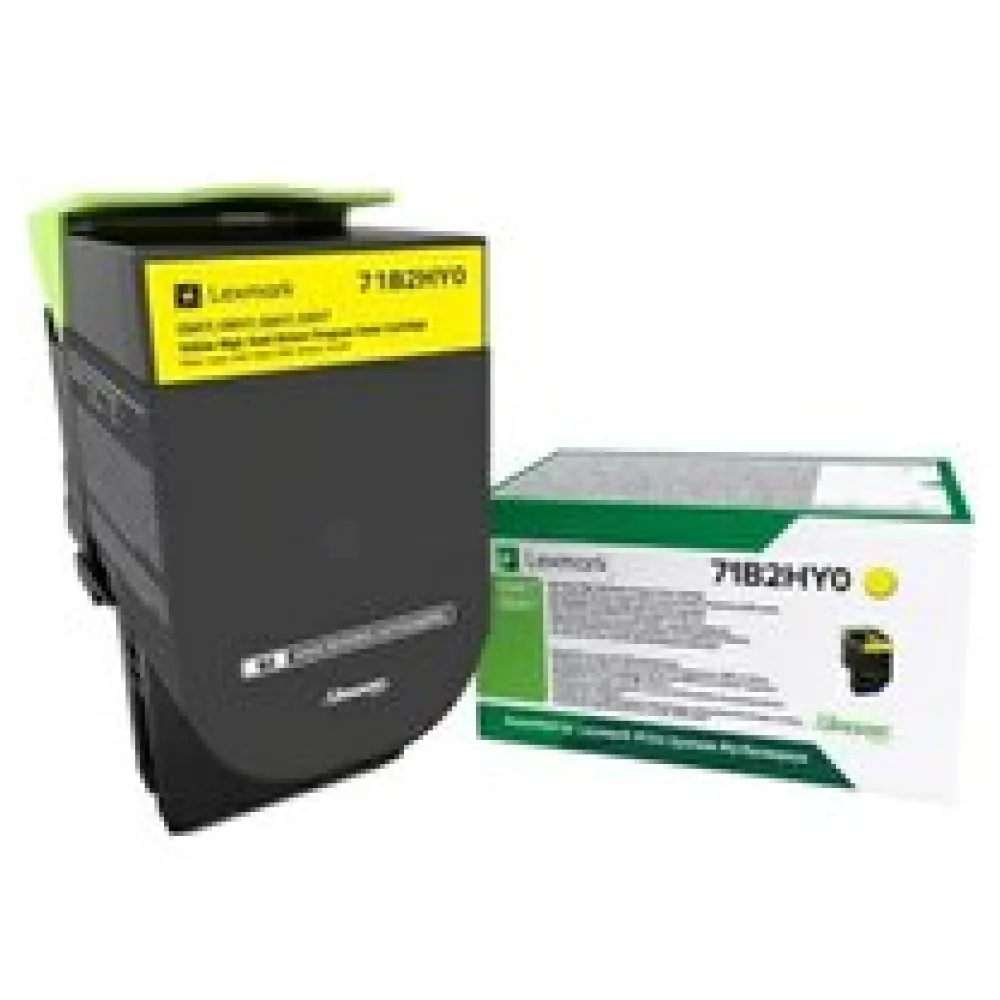 Original Lexmark 71B2HY0 Toner gelb – Bild 2