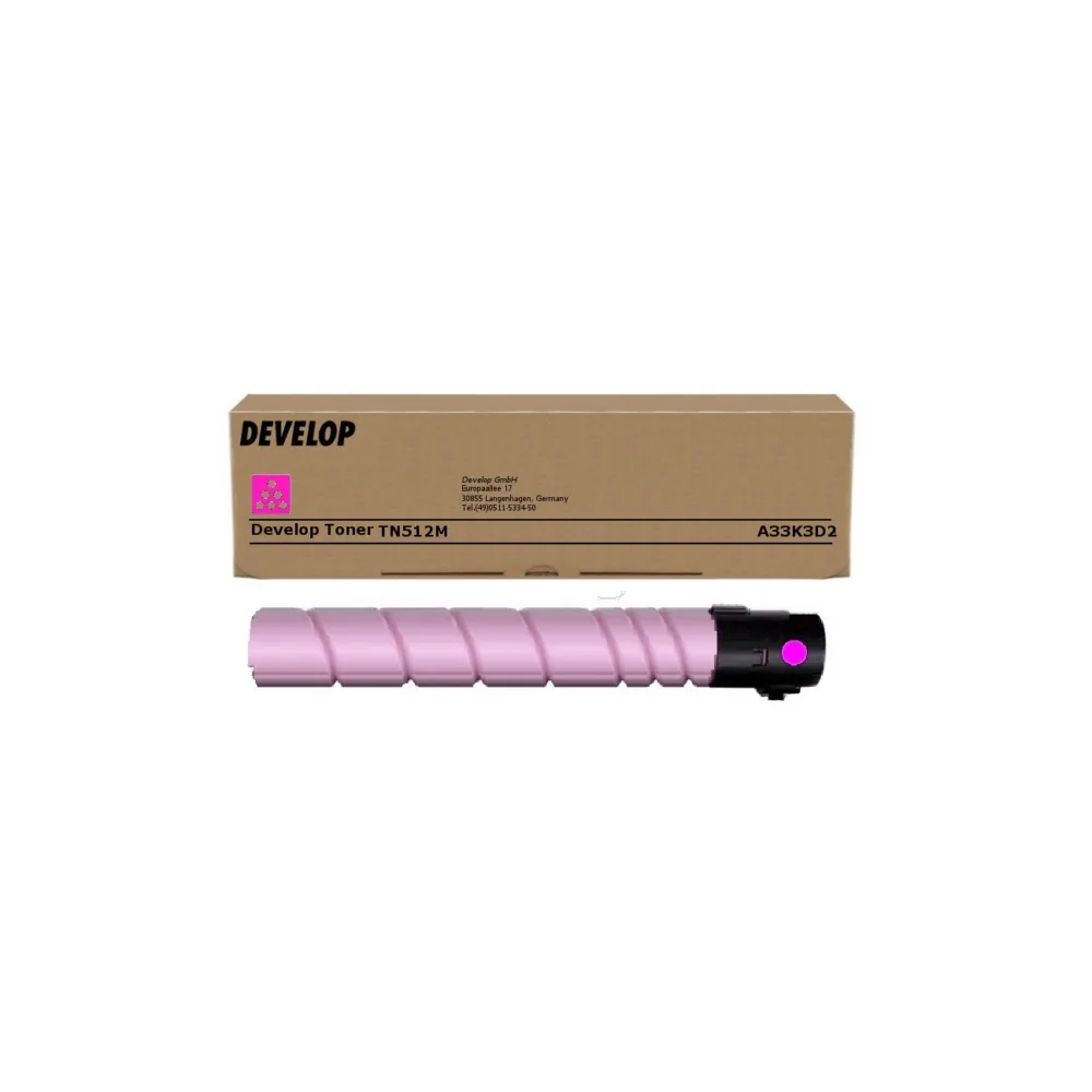 Original Develop A33K3D2 / TN512M Toner magenta