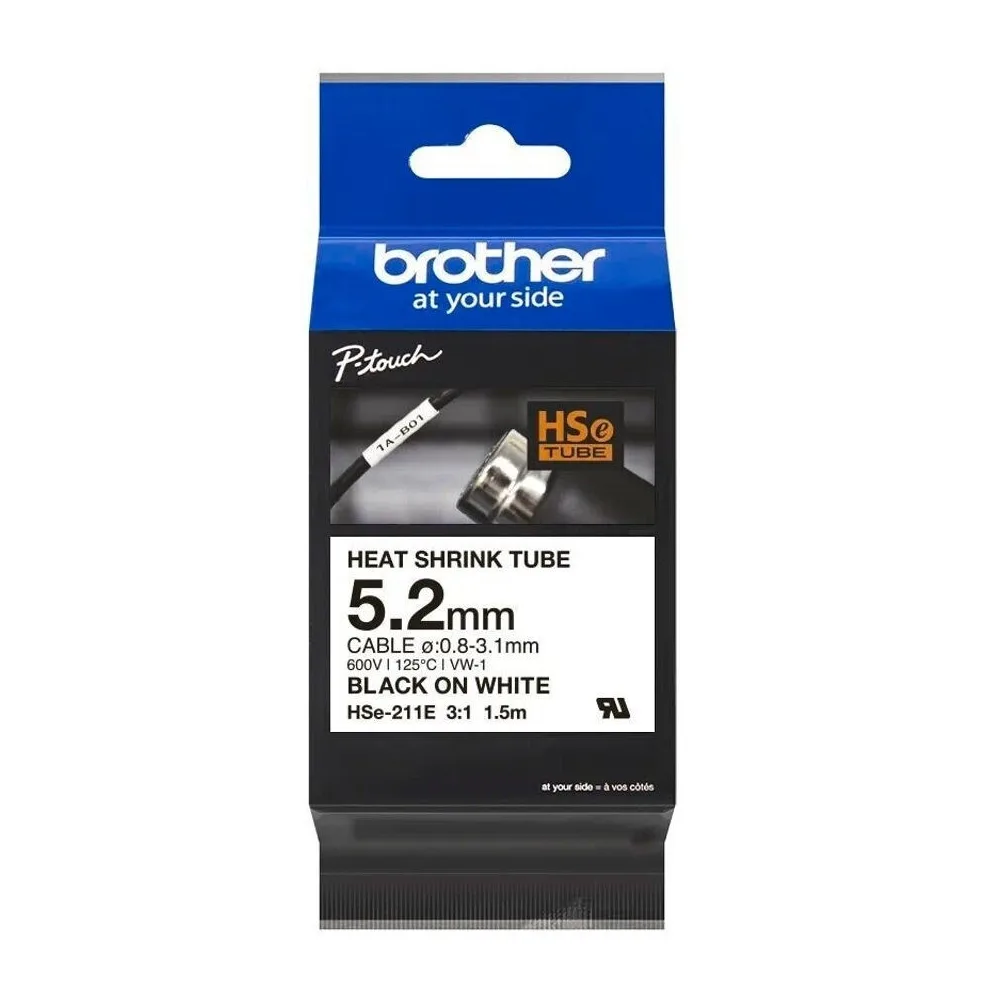 Original Brother HSE-211E Heissschrumpfschlauch