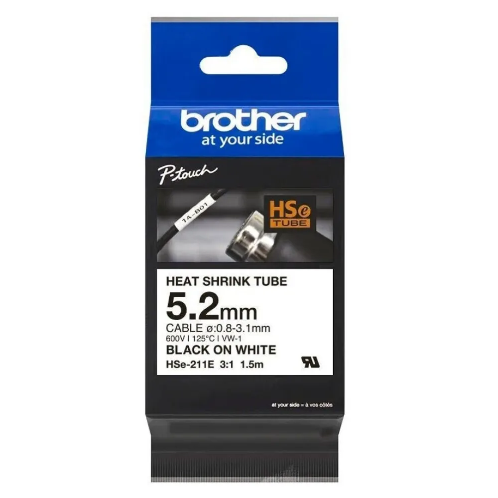 Original Brother HSE-211E Heissschrumpfschlauch