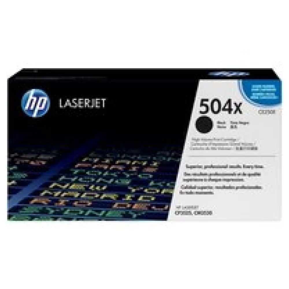 Original HP CE250X / 504X Toner schwarz – Bild 2
