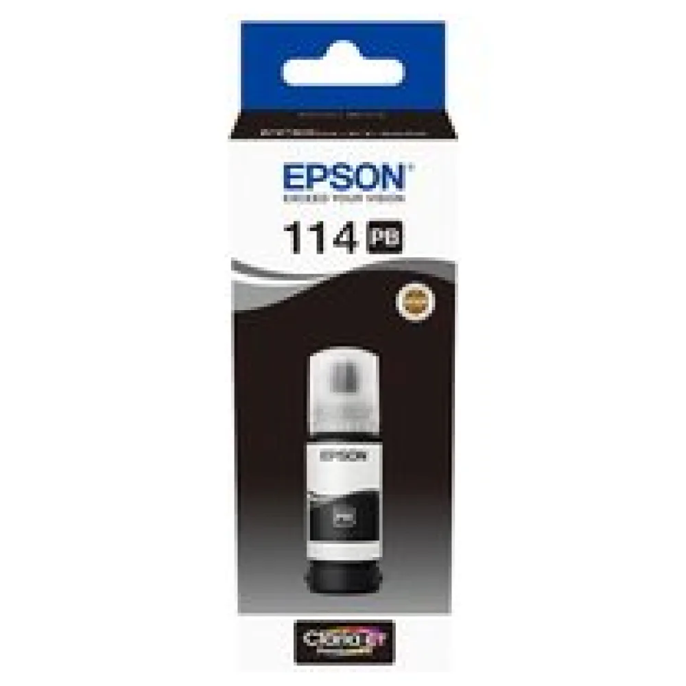 Original Epson C13T07B140 / 114 Tintenflasche Fotoschwarz – Bild 2