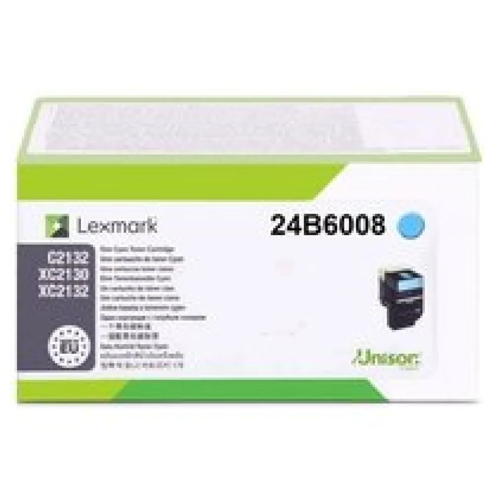 Original Lexmark 24B6008 Toner cyan – Bild 2