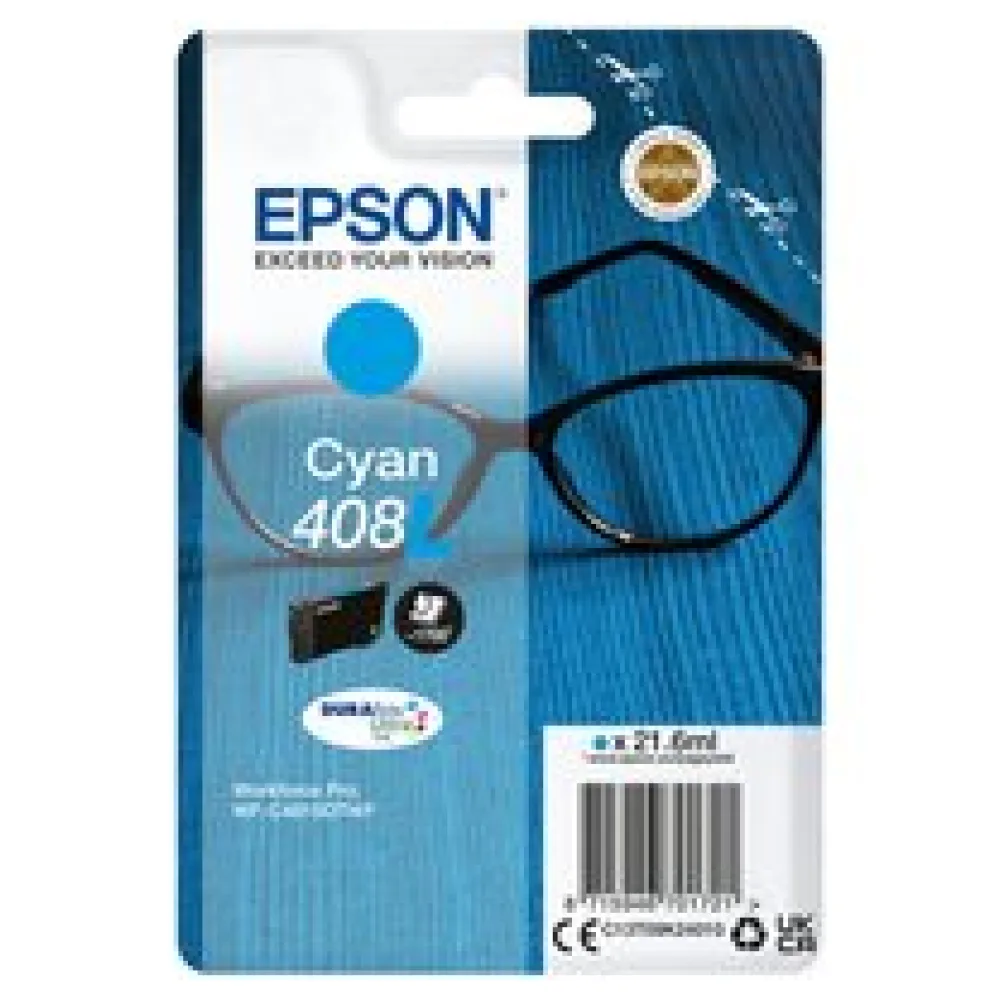 Original Epson C13T09K24010 / 408L Tintenpatrone cyan – Bild 2