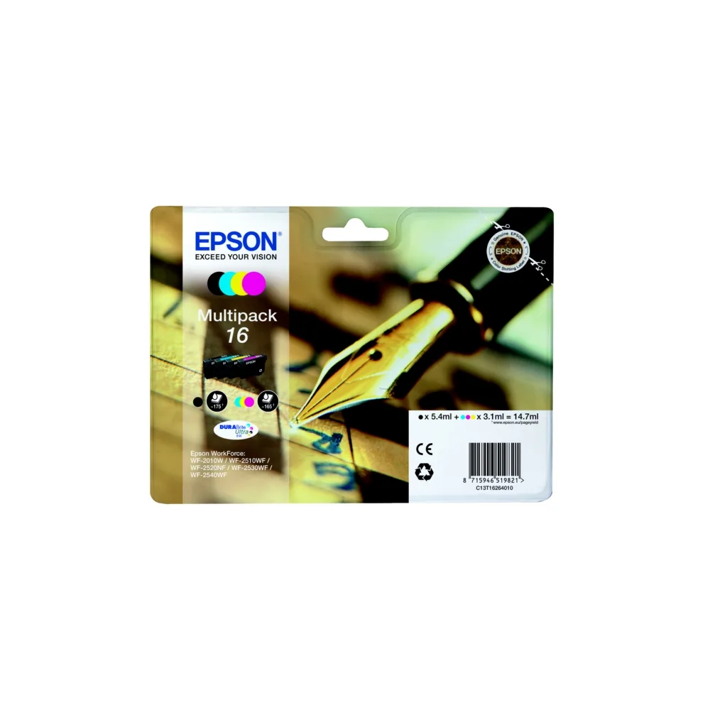 Original Epson C13T16264012 / 16 Tintenpatrone Multipack