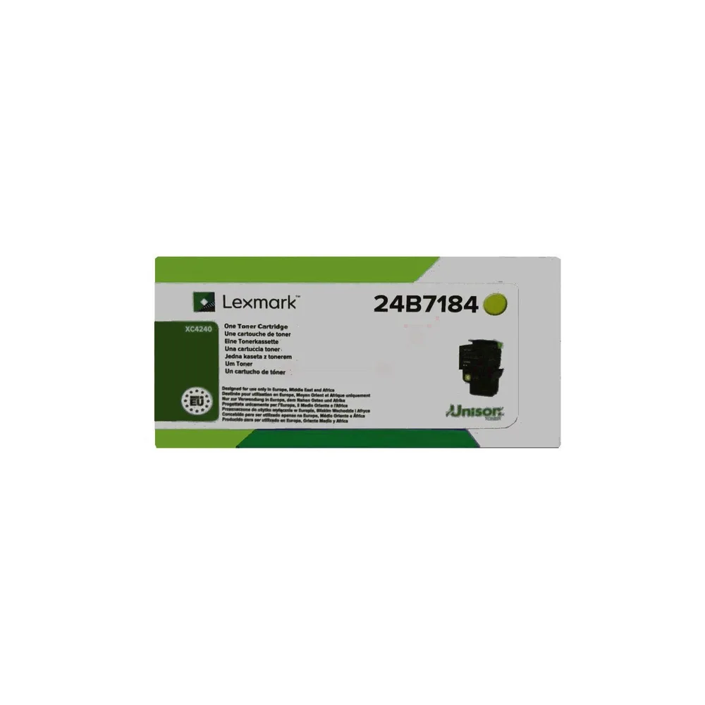 Original Lexmark 24B7184 Toner gelb