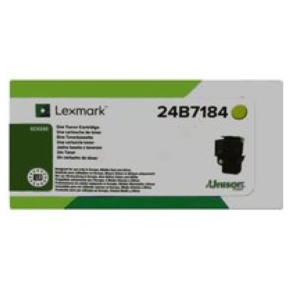 Original Lexmark 24B7184 Toner gelb – Bild 2