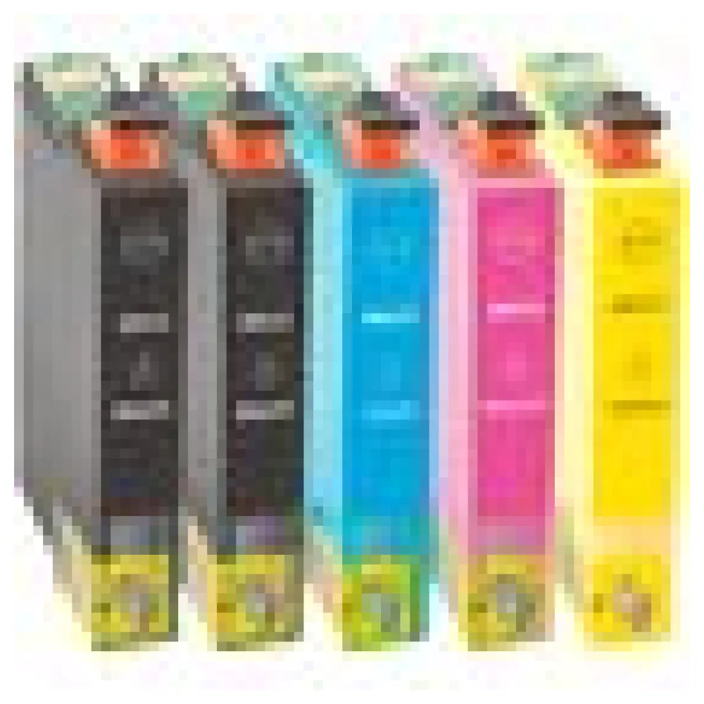 Multipack kompatibel zu Epson C13T06114010 / T0611 enthält 5 x Tintenpatrone – Bild 3