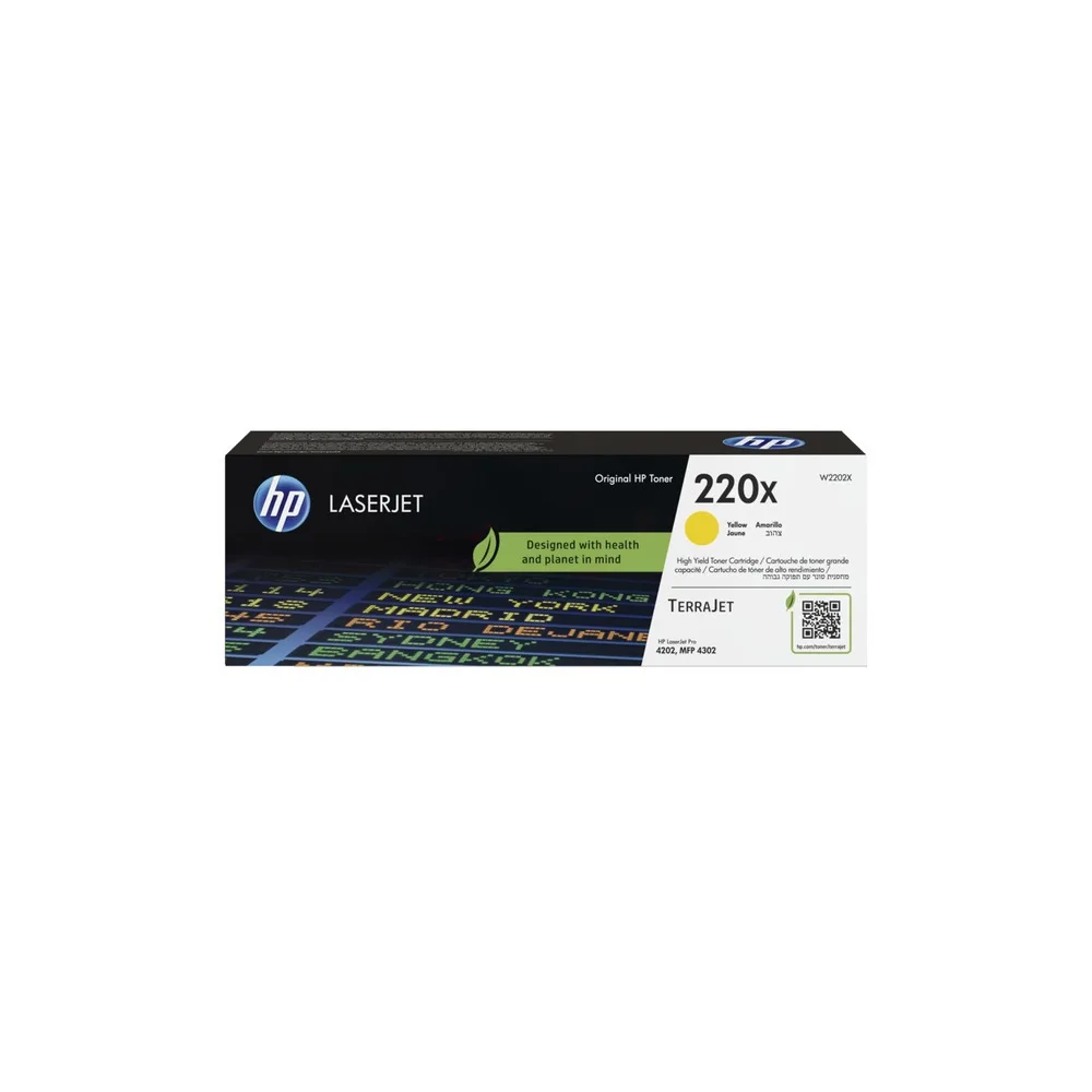 Original HP W2202X / 220X Toner gelb