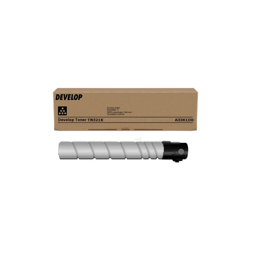 Original Develop A33K1D0 / TN321K Toner schwarz