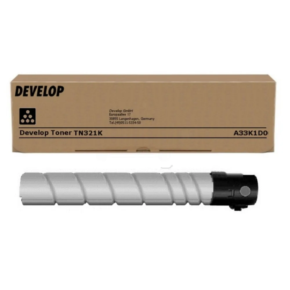 Original Develop A33K1D0 / TN321K Toner schwarz