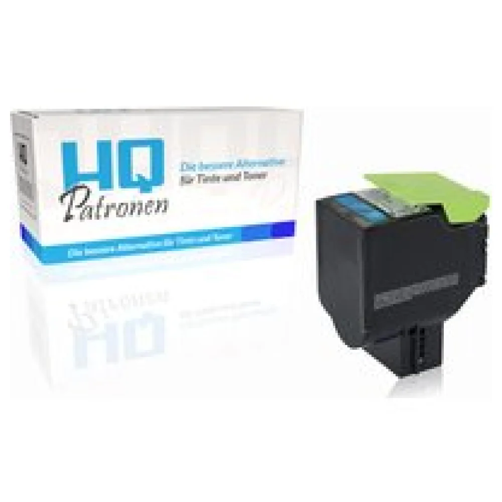 Kompatibel zu Lexmark 78C20C0 Tonerkartusche, cyan – Bild 2