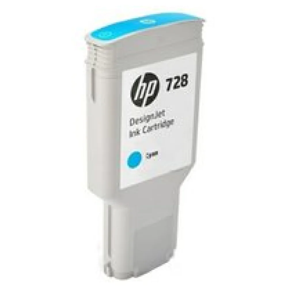 Original HP F9K17A / 728 Tintenpatrone cyan – Bild 2
