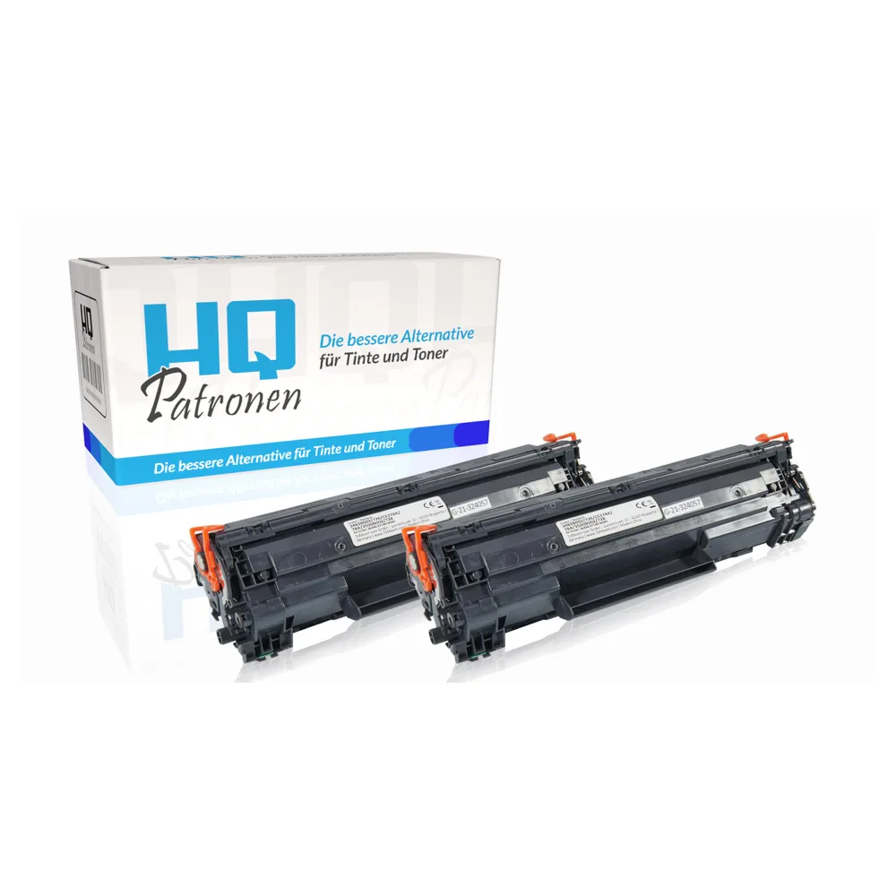 Sparset kompatibel zu Canon 3500B002 / 728 enthält 2x Tonerkartusche
