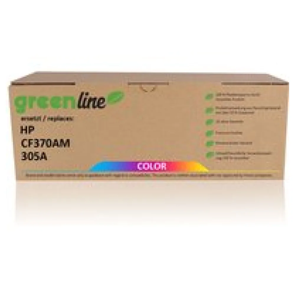 greenline ersetzt HP CF 370 AM / 305A XL Tonerkartusche, Multipack – Bild 2