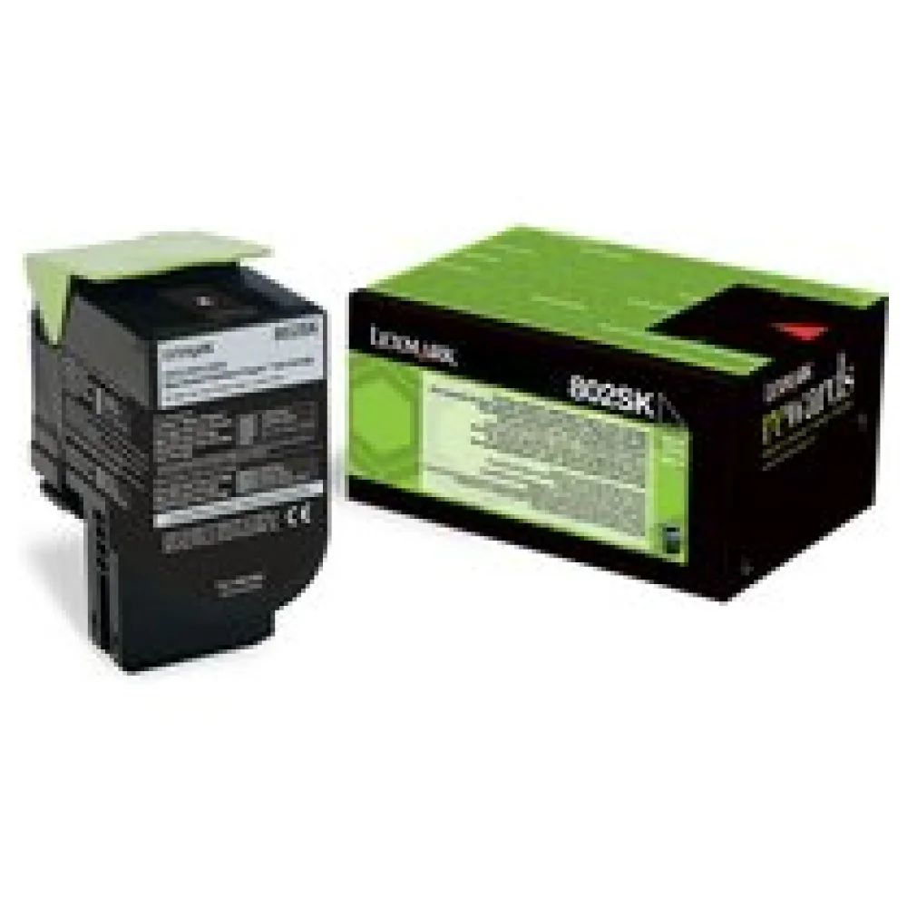 Original Lexmark 80C2SK0 / 802SK Toner schwarz – Bild 2