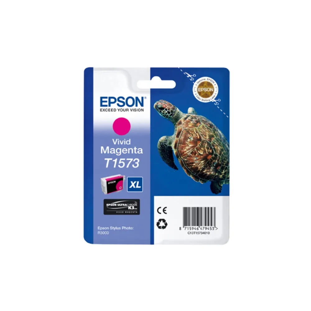 Original Epson C13T15734010 / T1573 Tintenpatrone magenta