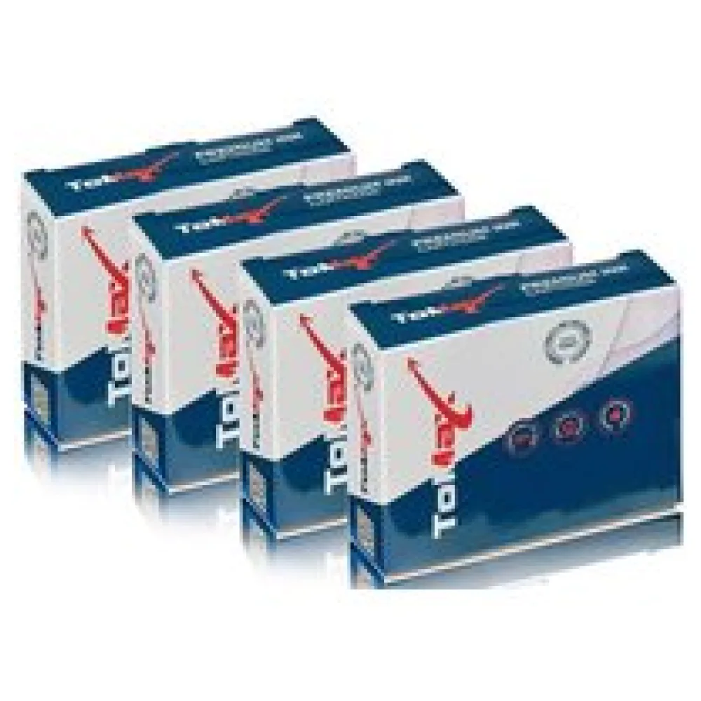 ToMax Multipack ersetzt Brother LC-123BK enthält 4x Tintenpatrone – Bild 2