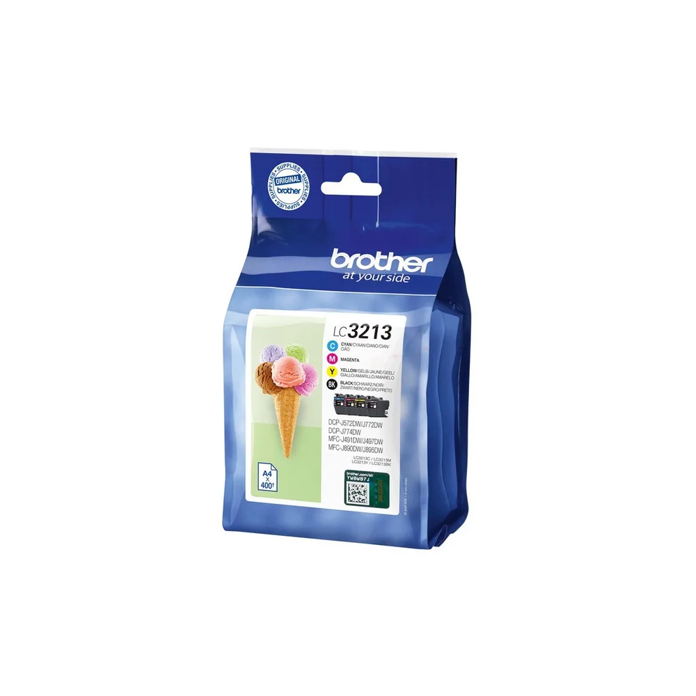 Original Brother LC3213VALDR Tintenpatrone Multipack