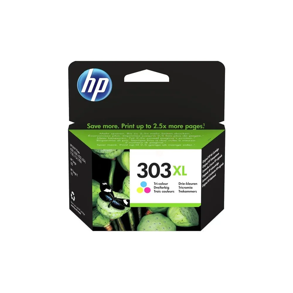 Original HP T6N03AE / 303XL Druckkopfpatrone color