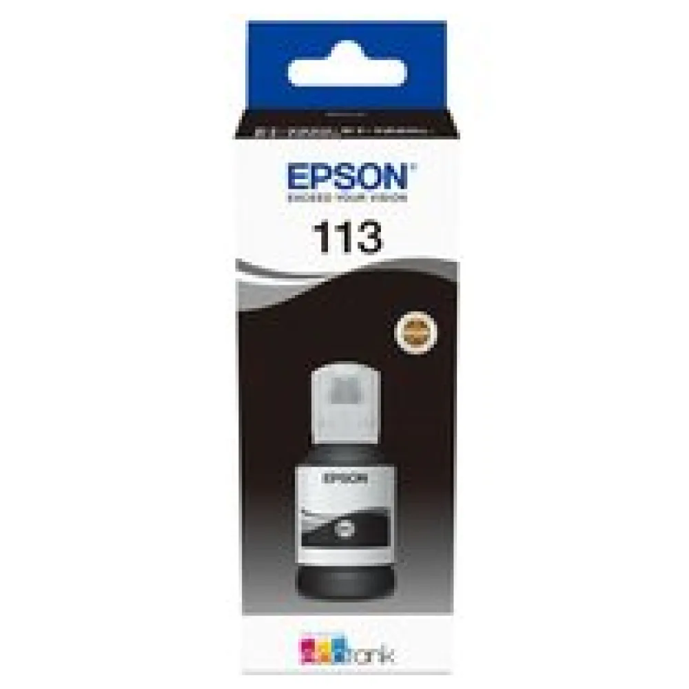 Original Epson C13T06B140 / 113 Tintenflasche schwarz – Bild 2