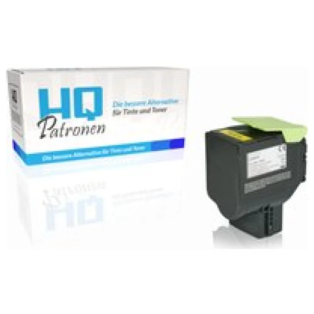 Kompatibel zu Lexmark C2320Y0 Tonerkartusche, gelb – Bild 2