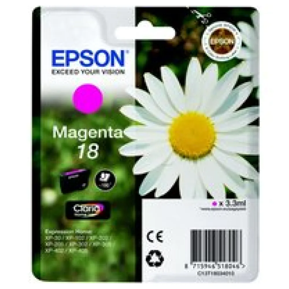 Original Epson C13T18034012 / 18 Tintenpatrone magenta – Bild 2
