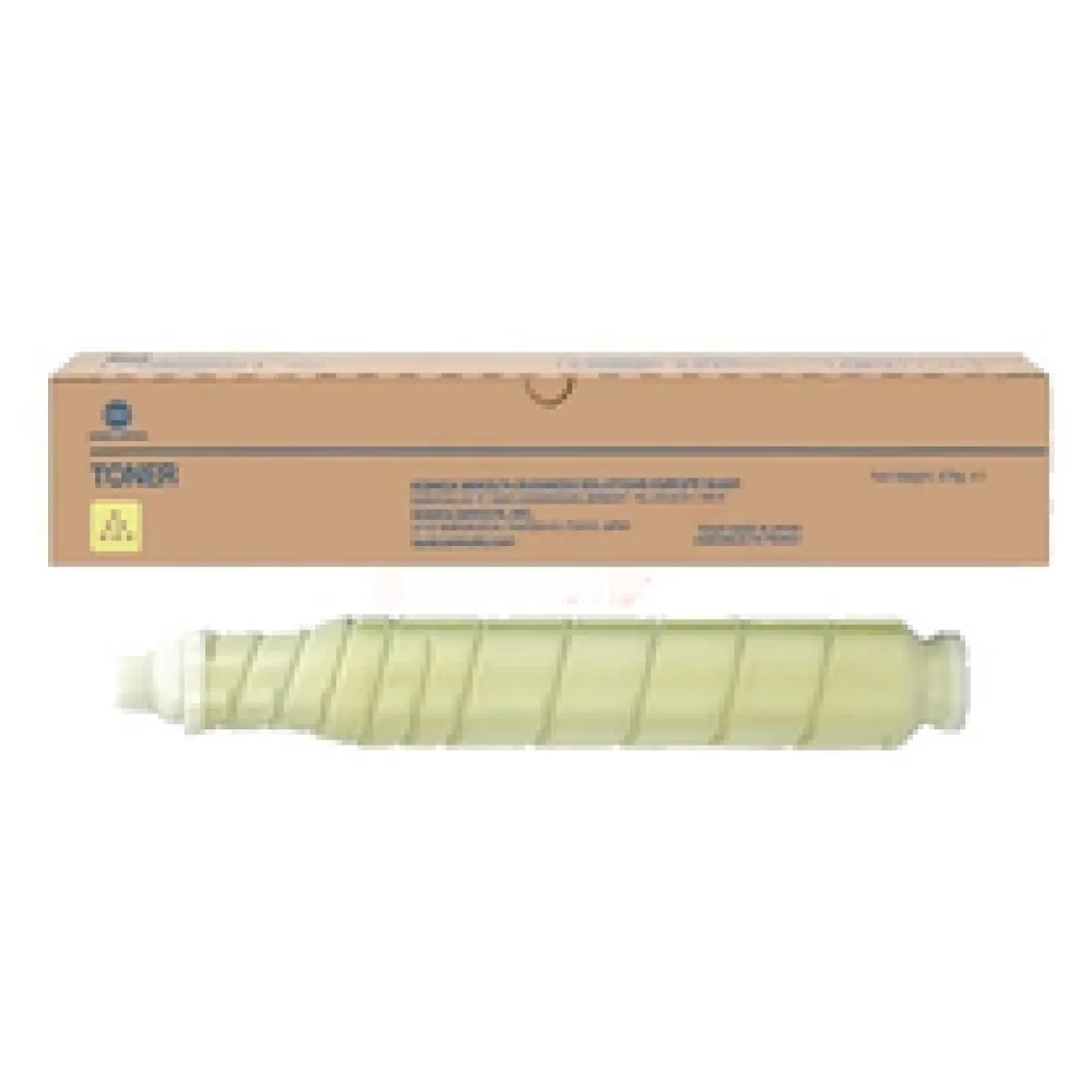 Original Konica Minolta A3VX250 / TN619Y Toner gelb – Bild 2