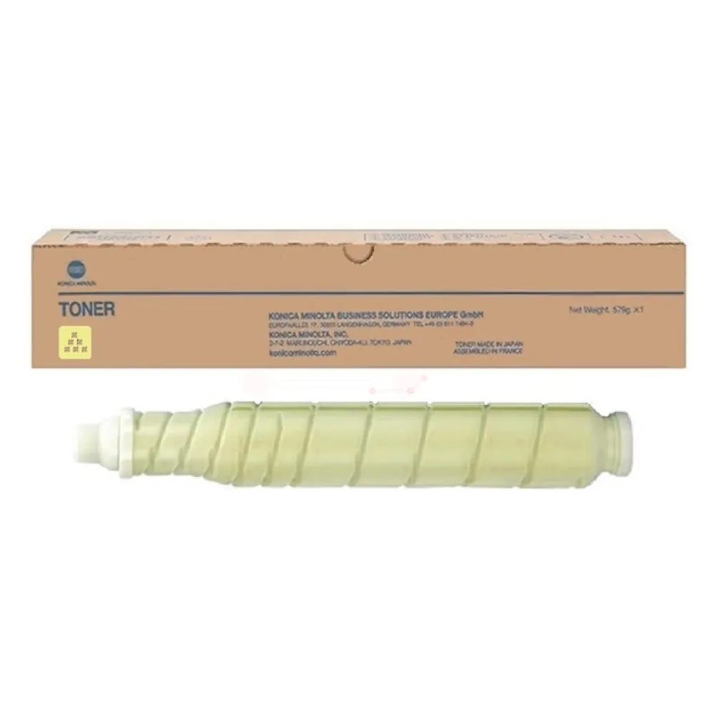 Original Konica Minolta A3VX250 / TN619Y Toner gelb