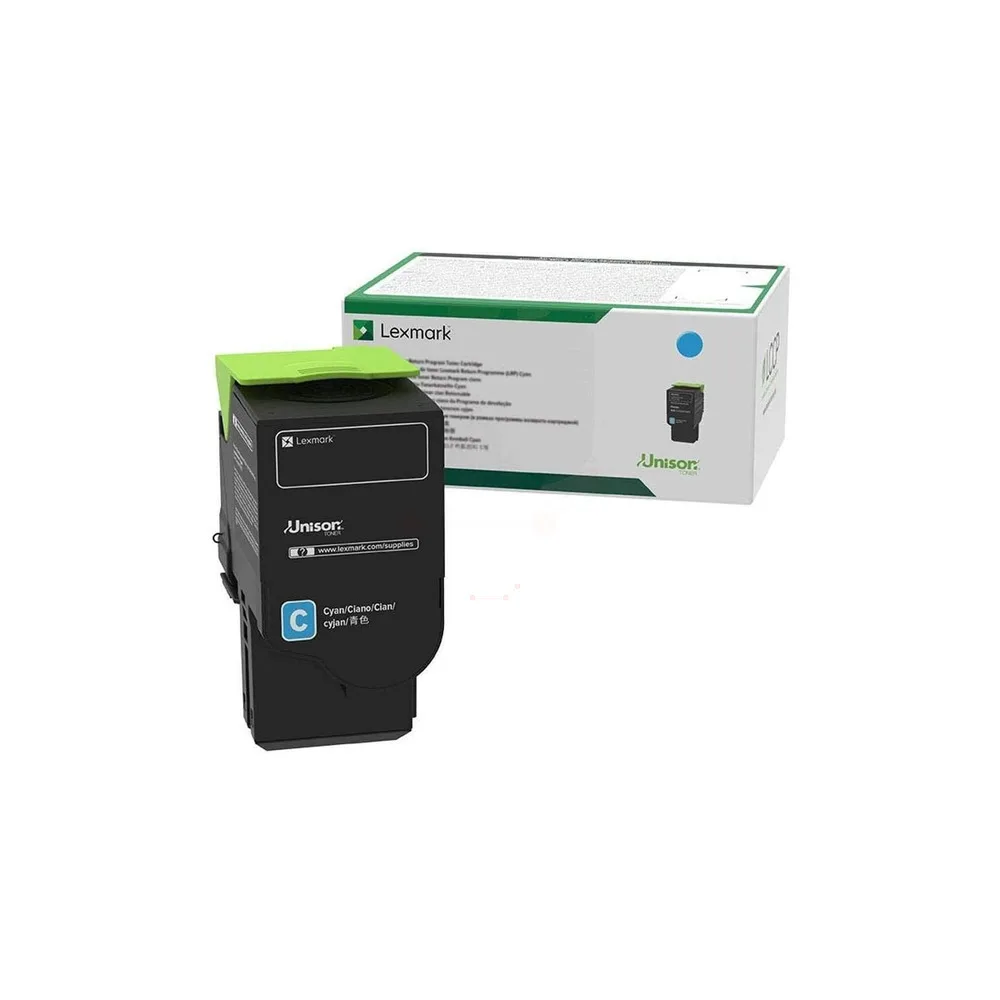 Original Lexmark 78C2UC0 Toner cyan