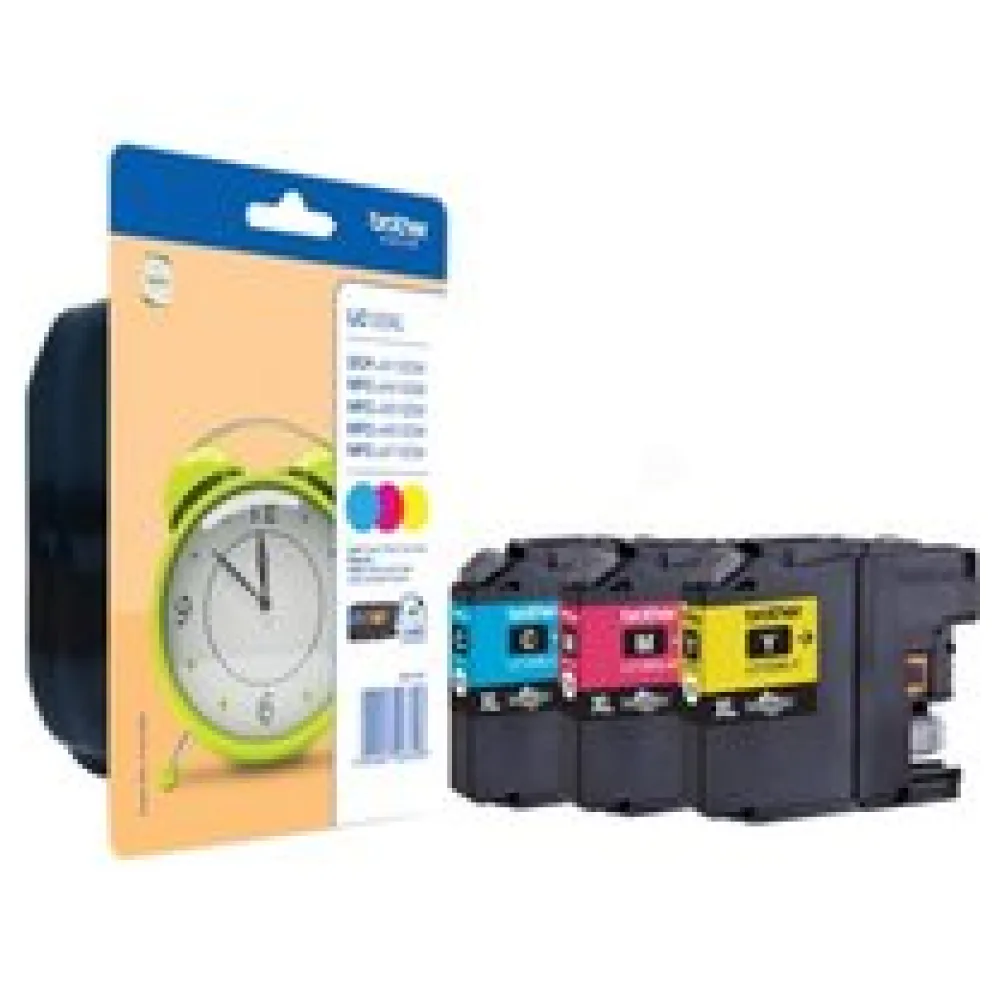 Original Brother LC125XLRBWBP Tintenpatrone Multipack – Bild 2