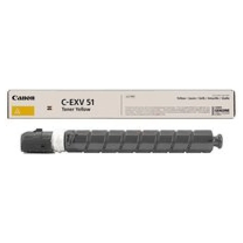 Original Canon 0484C002 / CEXV51Y Toner gelb – Bild 2