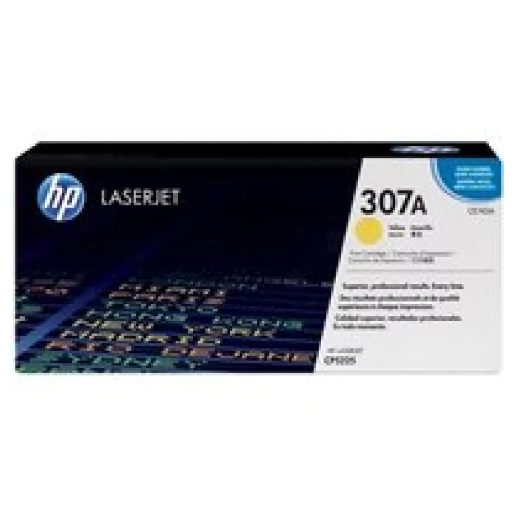 Original HP CE742A / 307A Toner gelb – Bild 2