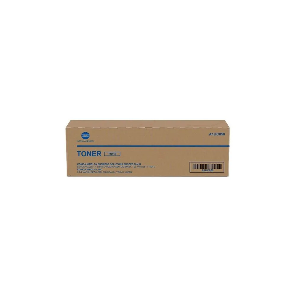 Original Konica Minolta A1UC050 / TN116 Toner schwarz