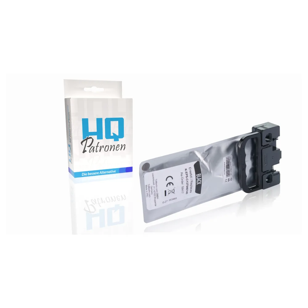 Kompatibel zu Epson C13T946140 / T9461 Tintenpatrone, schwarz