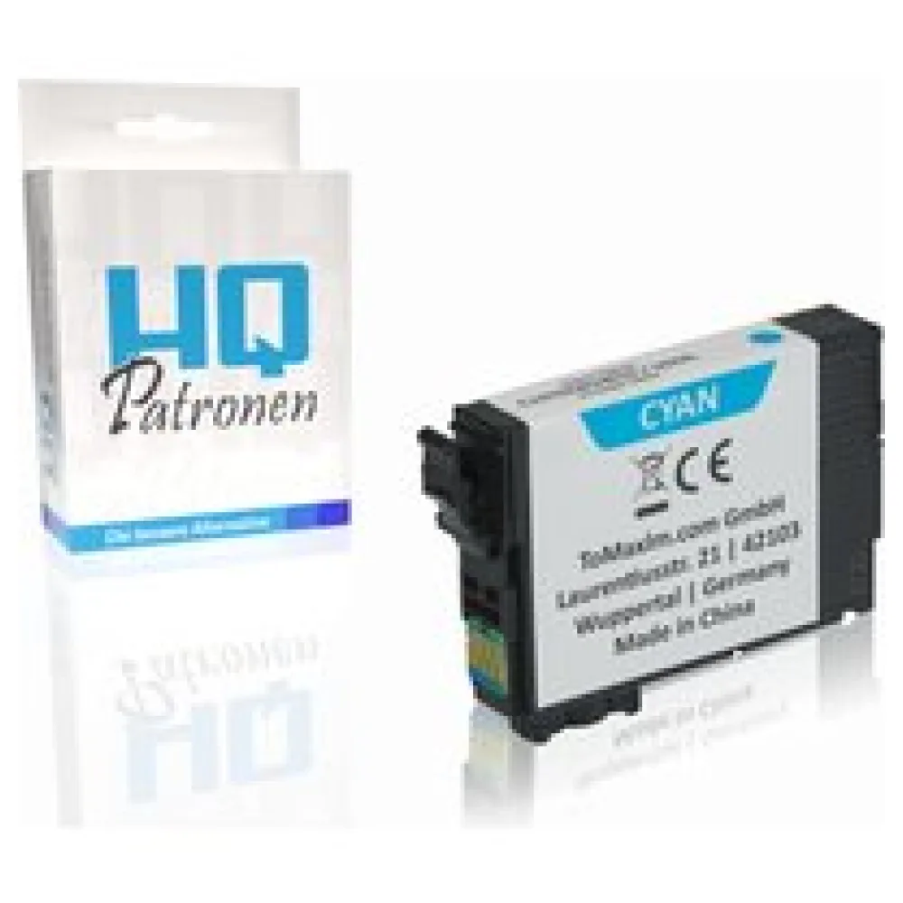 Kompatibel zu Epson C13T02W24010 / 502XL Tintenpatrone, cyan – Bild 2
