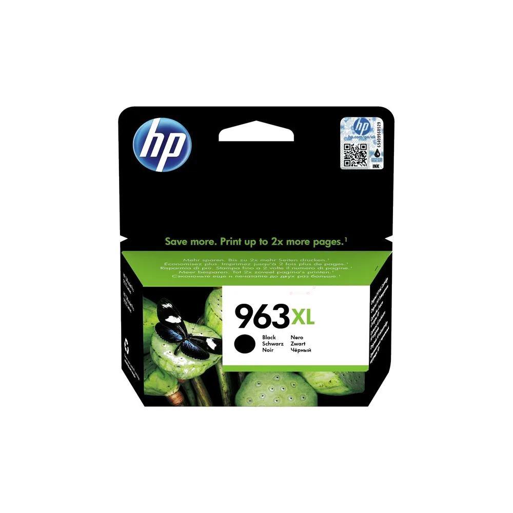 Original HP 3JA30AE / 963XL Tintenpatrone schwarz