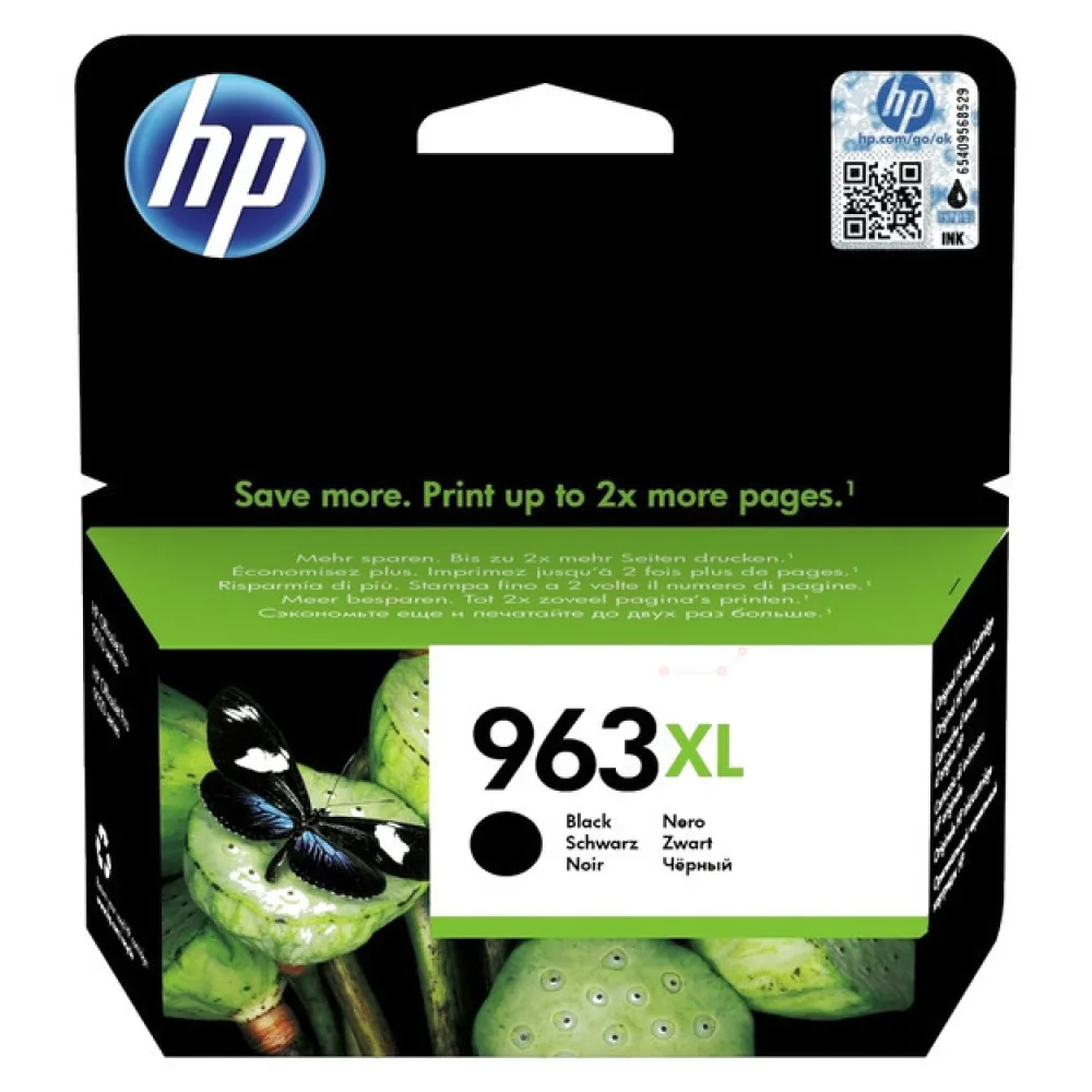 Original HP 3JA30AE / 963XL Tintenpatrone schwarz