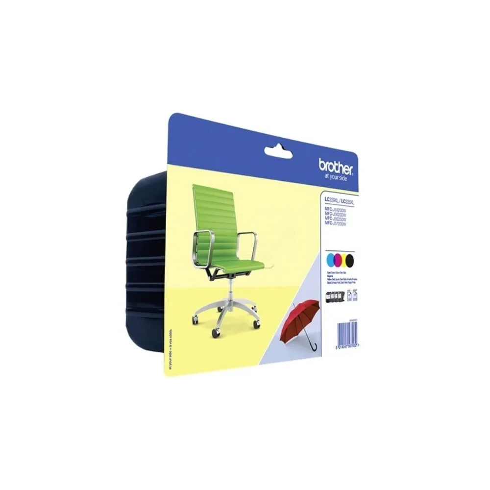Original Brother LC229XLVALBP Tintenpatrone Multipack
