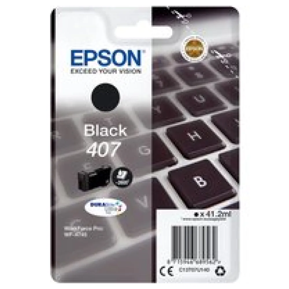 Original Epson C13T07U140 / 407 Tintenpatrone schwarz – Bild 2