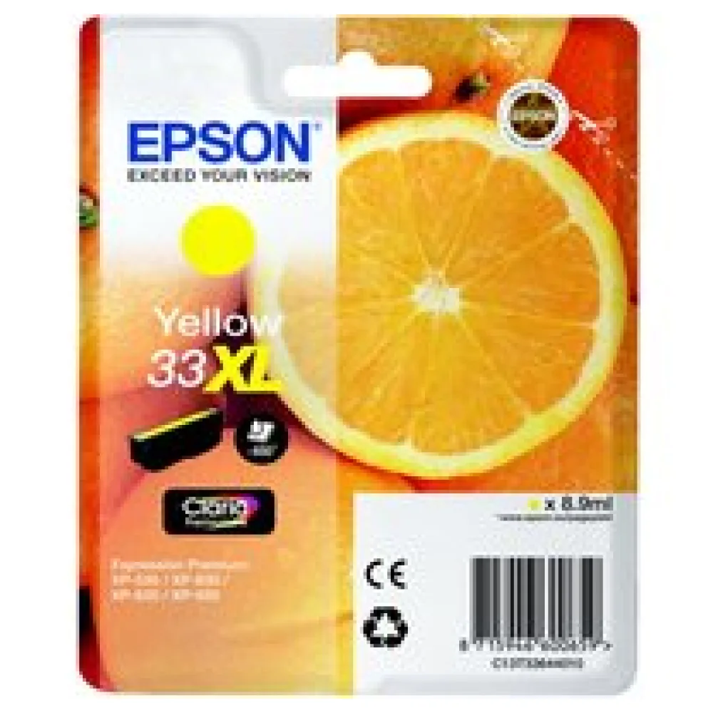 Original Epson C13T33644012 / 33XL Tintenpatrone gelb – Bild 2