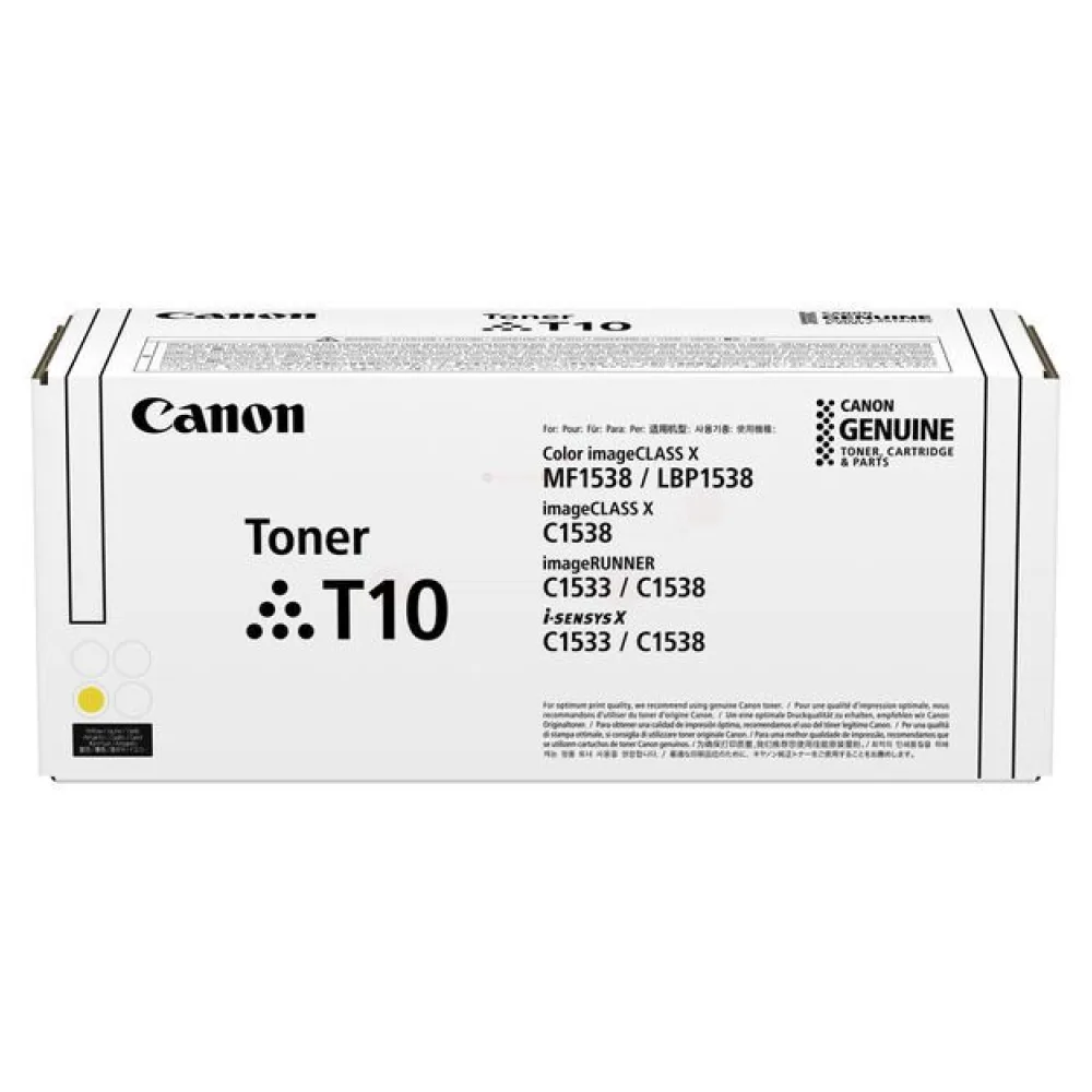Original Canon 4563C001 / T10 Toner gelb