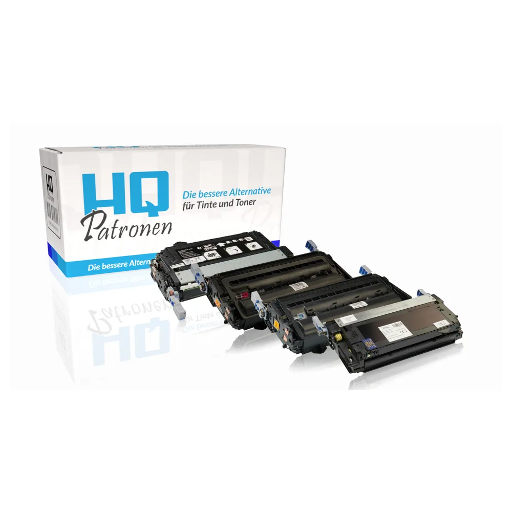 Multipack kompatibel zu HP Q5950A / 643A enthält 1xBK, 1xC, 1xM, 1xY