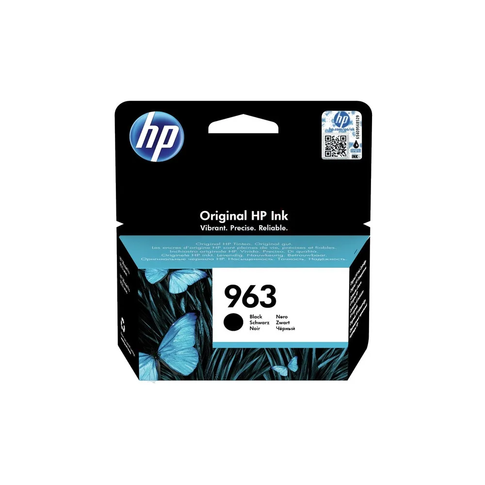 Original HP 3JA26AE / 963 Tintenpatrone schwarz