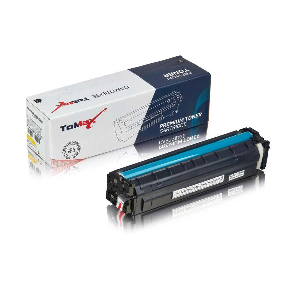 ToMax Premium ersetzt Canon 1243C002 / 045H Toner, gelb