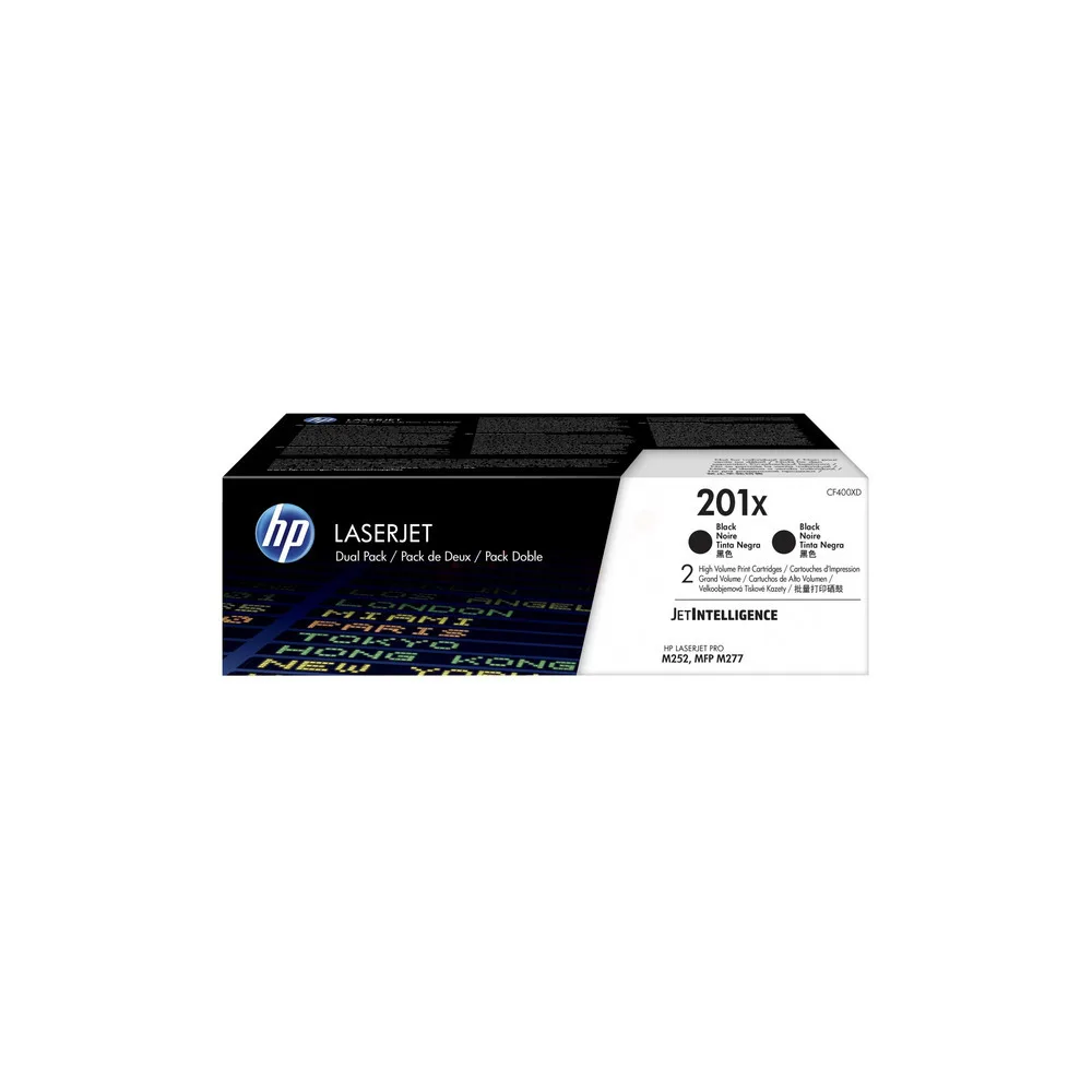 Original HP CF400XD / 201X Toner schwarz