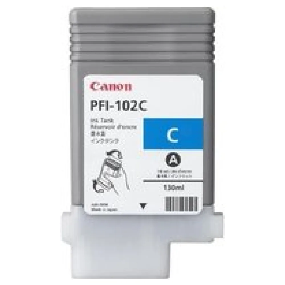 Original Canon 0896B001 / PFI102C Tintenpatrone cyan – Bild 2